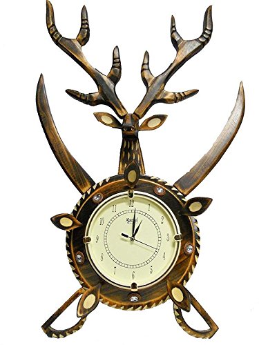 Deer Shape Decorative Wall Clock II Home Decor II Wall Clock