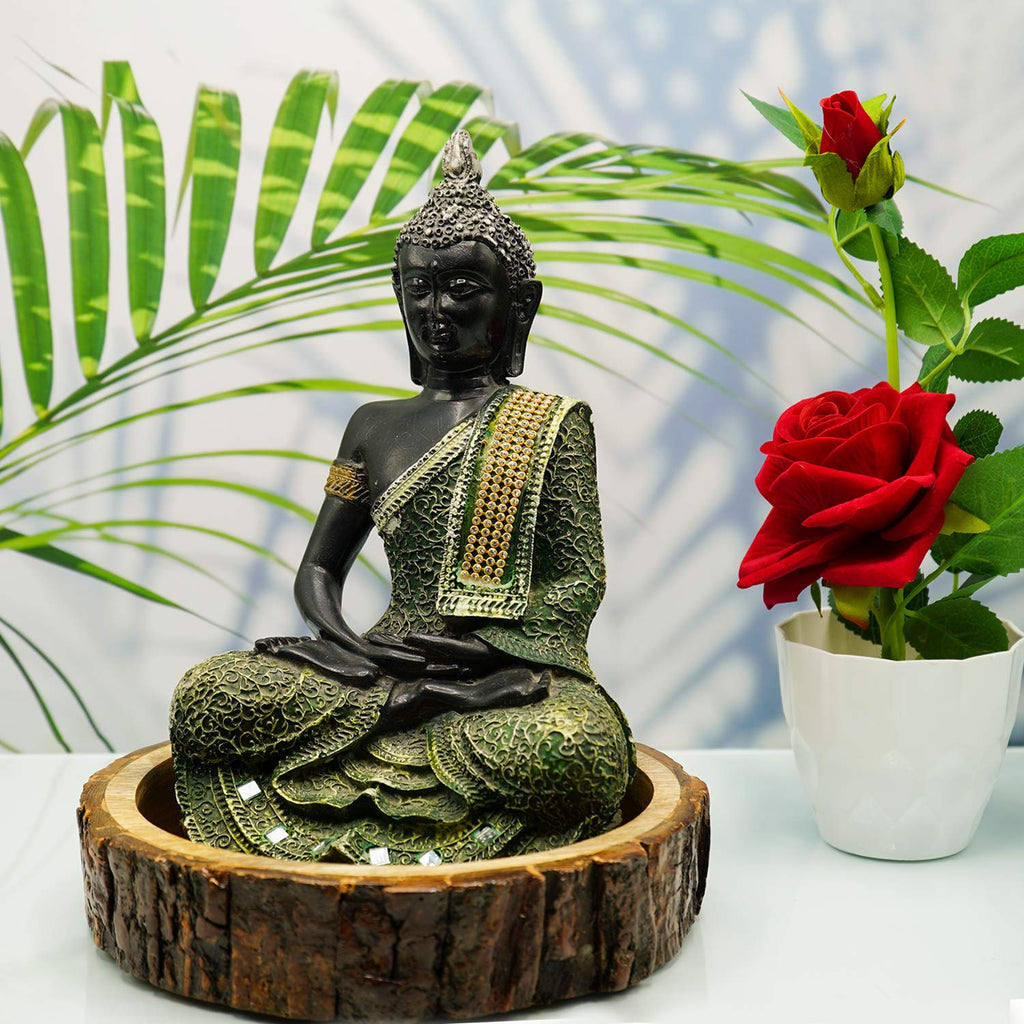 Hand Crafted Wooden Bark Tray Set of 3