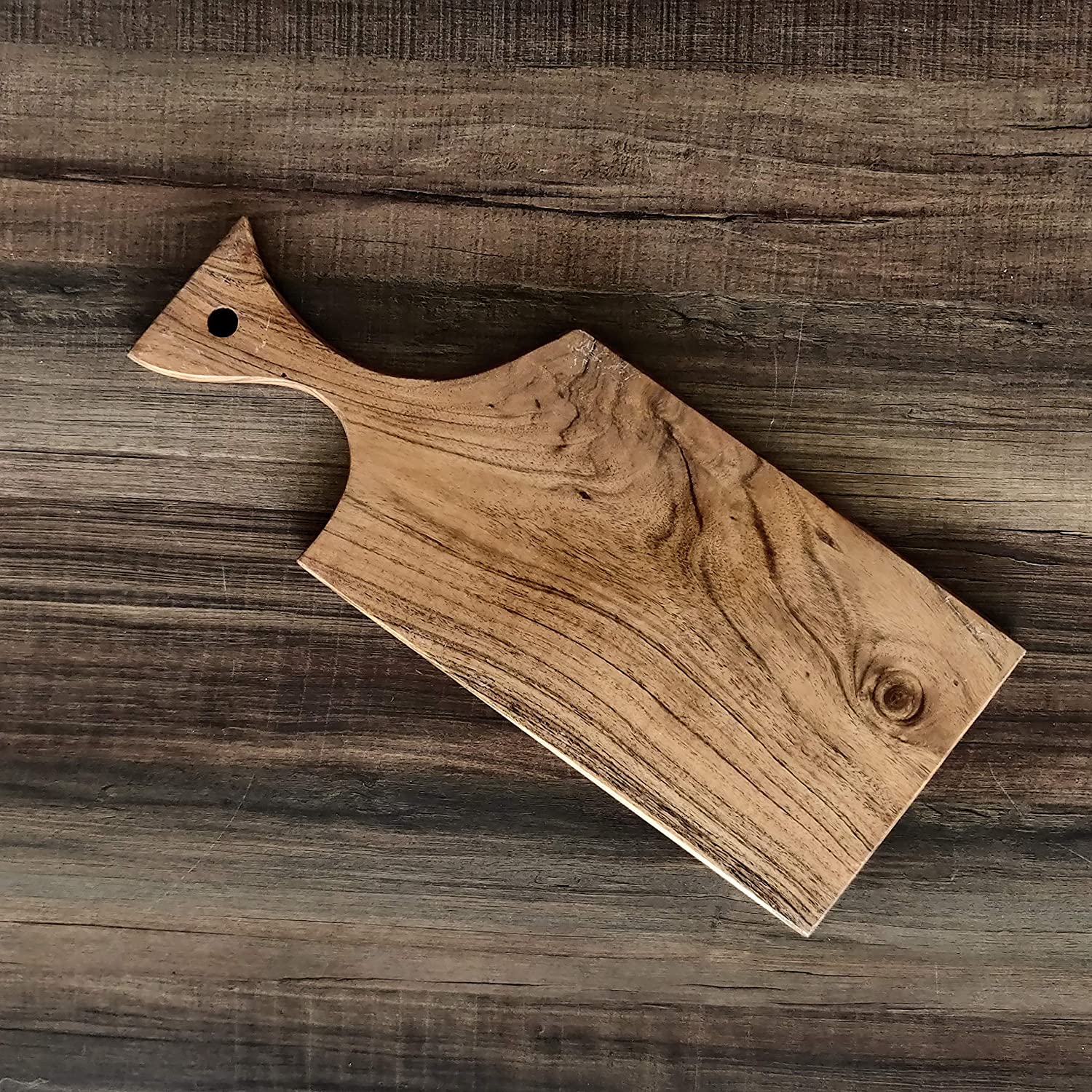 Beautifully Designed Modern Chopping Board CB006 || Acacia Wood || Water Resistant