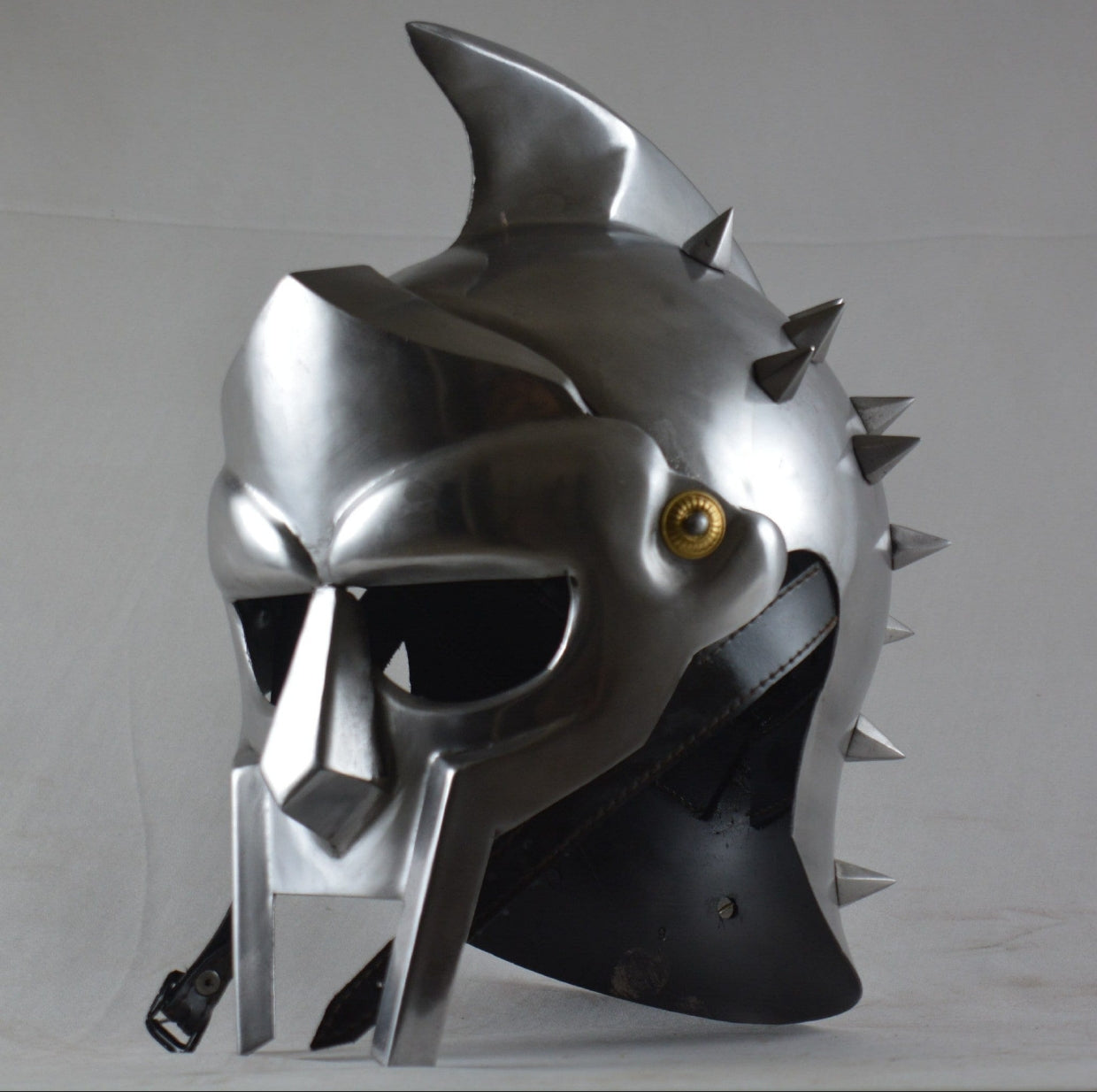 Gladiator Maximus Arena Helmet || Medieval Wearable Mens Helmet Full Size