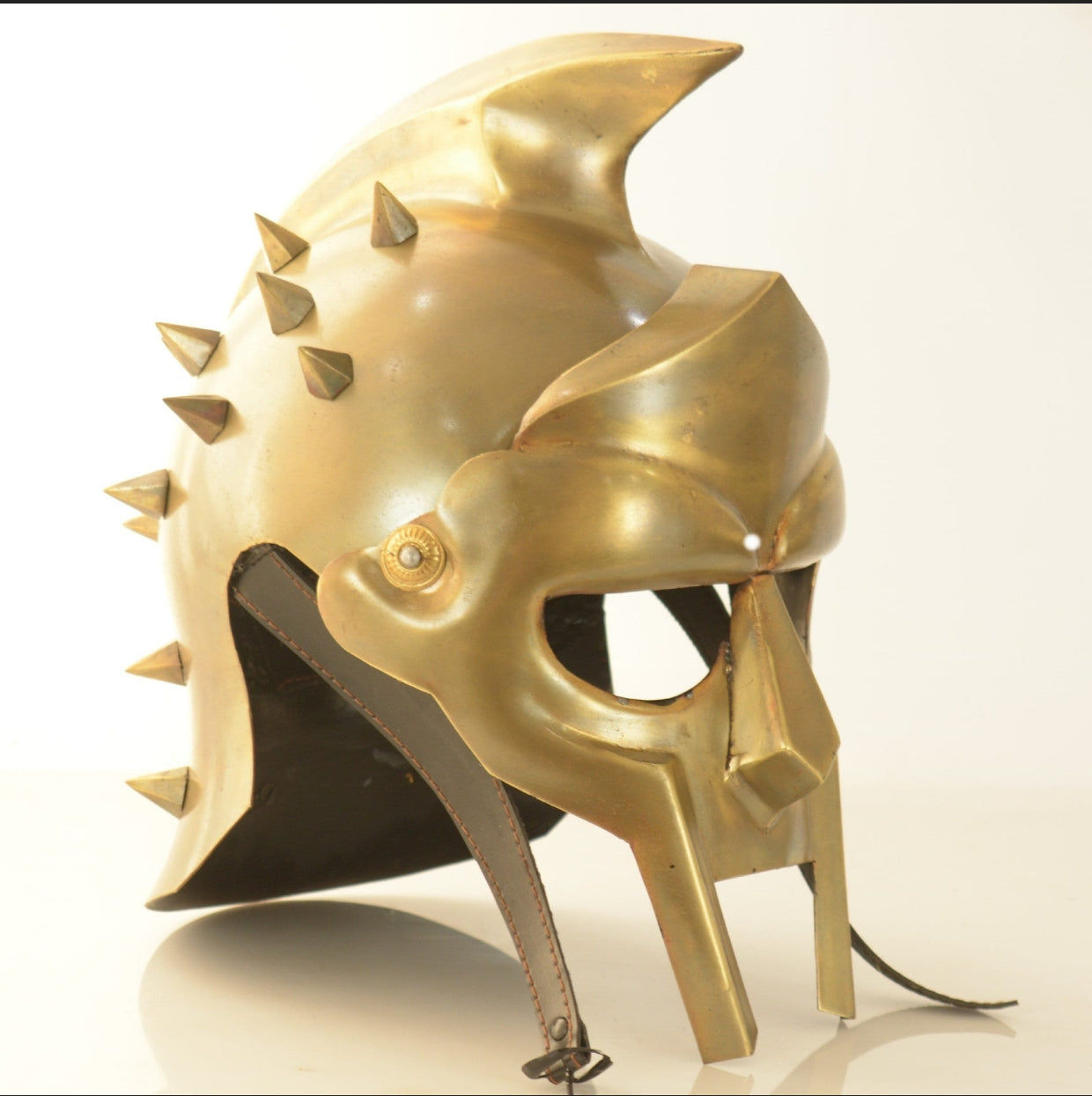 Gladiator Maximus Arena Helmet || Medieval Wearable Mens Helmet Full Size