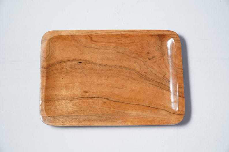 Acacia Wood Platter Set of 6 || Food Grade || Water Resistant