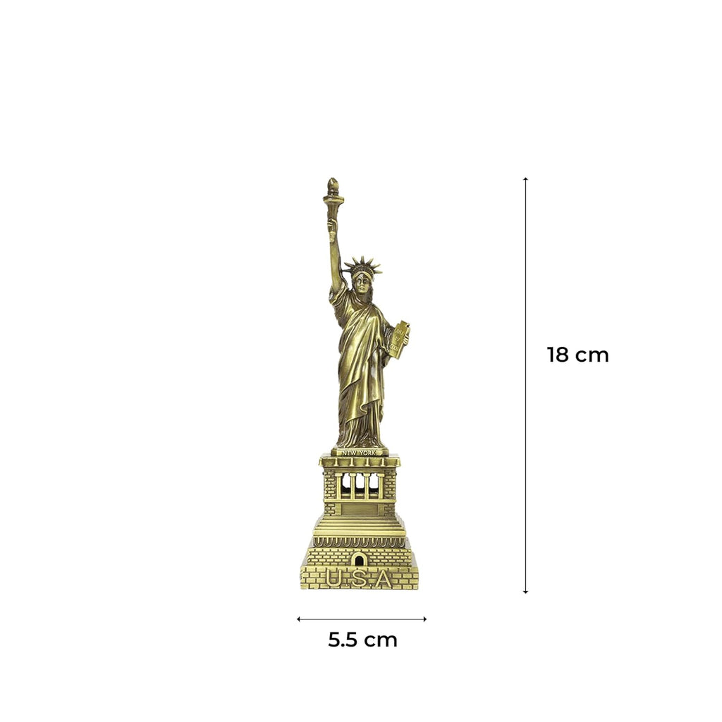 Eiffel Tower Big Ben & Statue of Liberty Set of 3 For Home Decor
