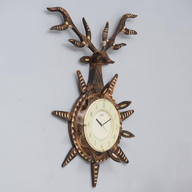 Deer Shape Decorative Wall Clock II Home Decor II Wall Clock