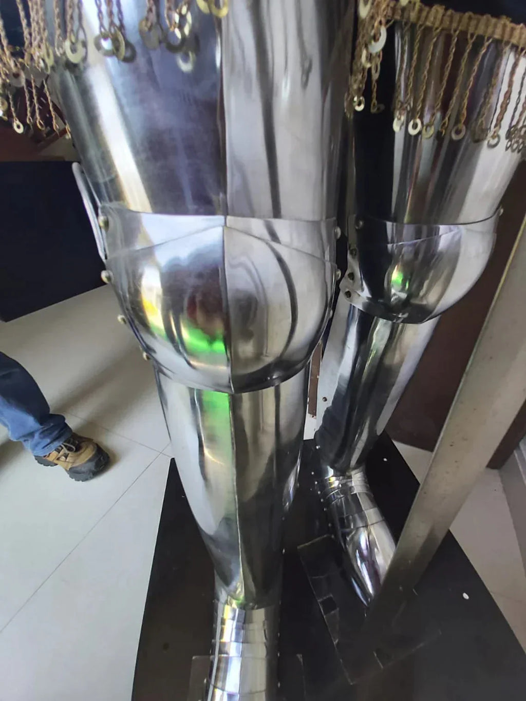 HANDCRAFTED ARMOUR REAL STEEL KNIGHT FULL BODY SUIT- BY KRAFTSONE