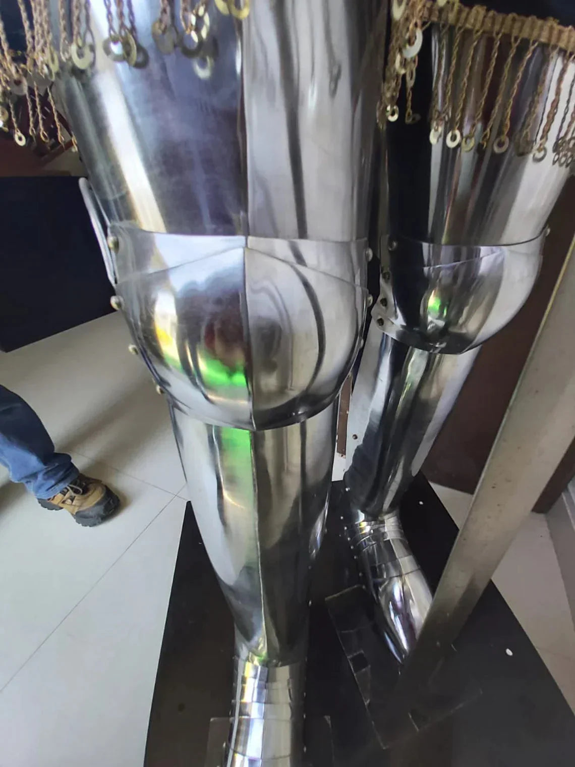 HANDCRAFTED ARMOUR REAL STEEL KNIGHT FULL BODY SUIT- BY KRAFTSONE