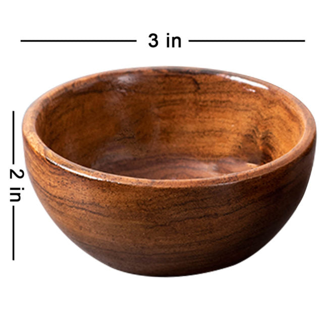 Handcrafted  Wooden Bowls online  With Dimesion