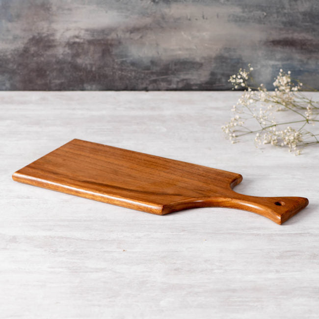 Beautifully Designed Modern Chopping Board CB006 || Acacia Wood || Water Resistant